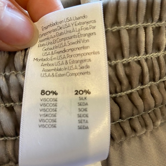 Mother The Lounger Ankle in Silver pants velvet size medium revolve - Picture 5 of 9